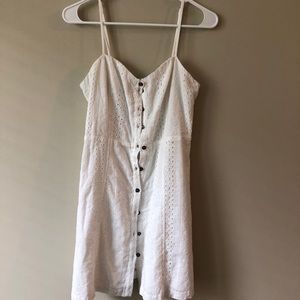 Lush lace white dress